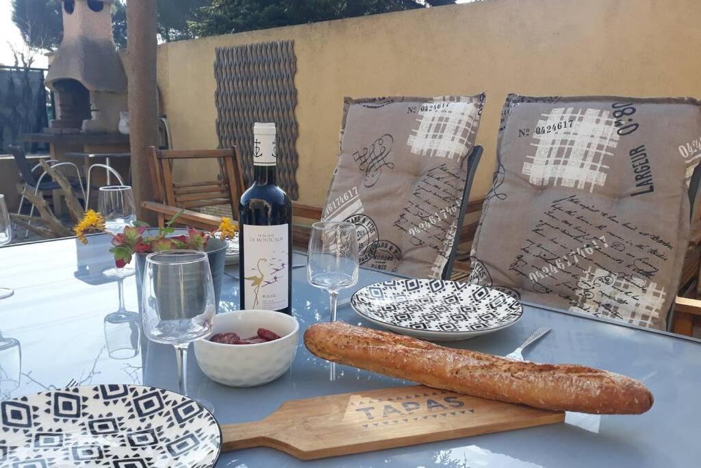 Villa 3 Etoiles Pres Des Plages, Parking, Wifi, Clim Sauvian Εξωτερικό φωτογραφία