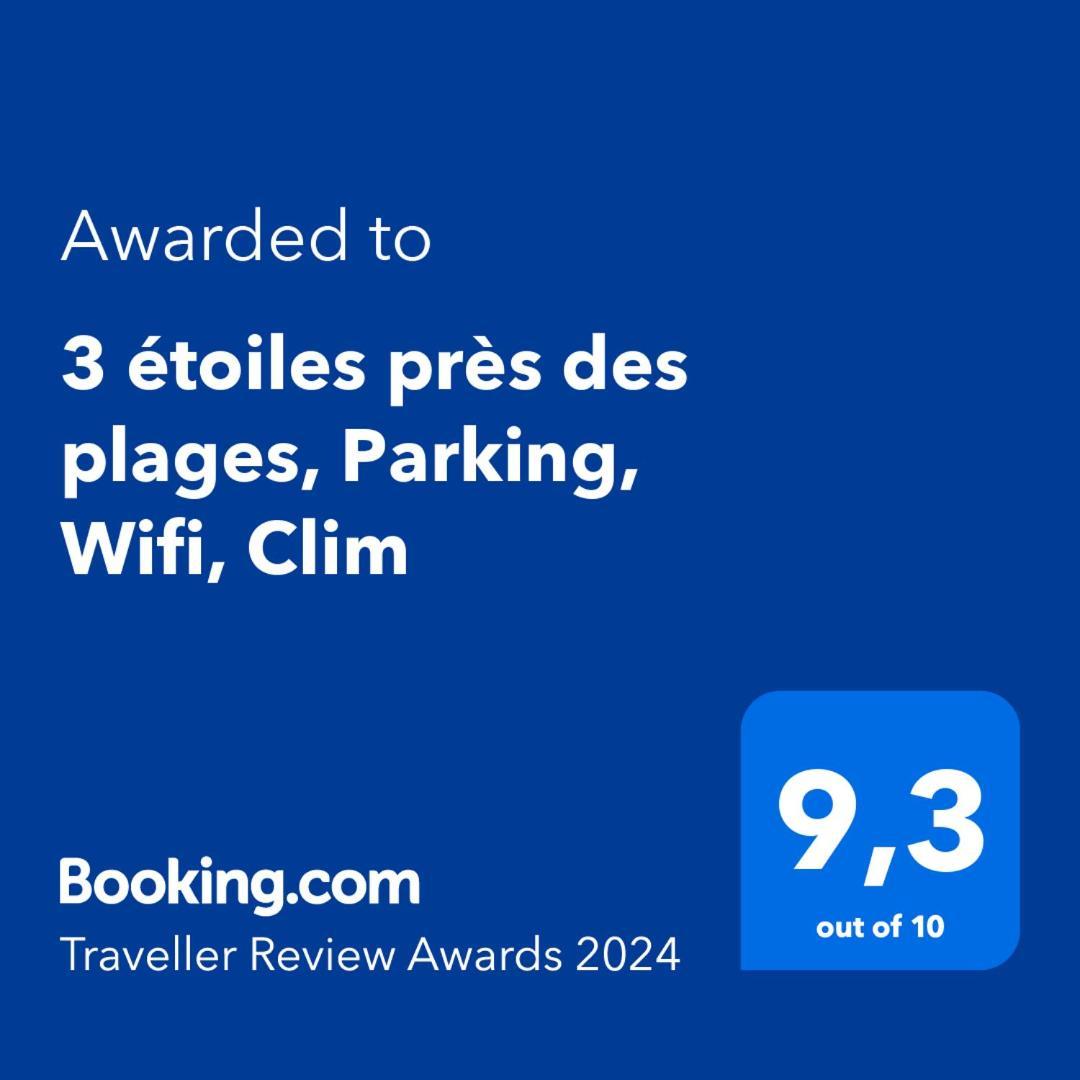 Villa 3 Etoiles Pres Des Plages, Parking, Wifi, Clim Sauvian Εξωτερικό φωτογραφία